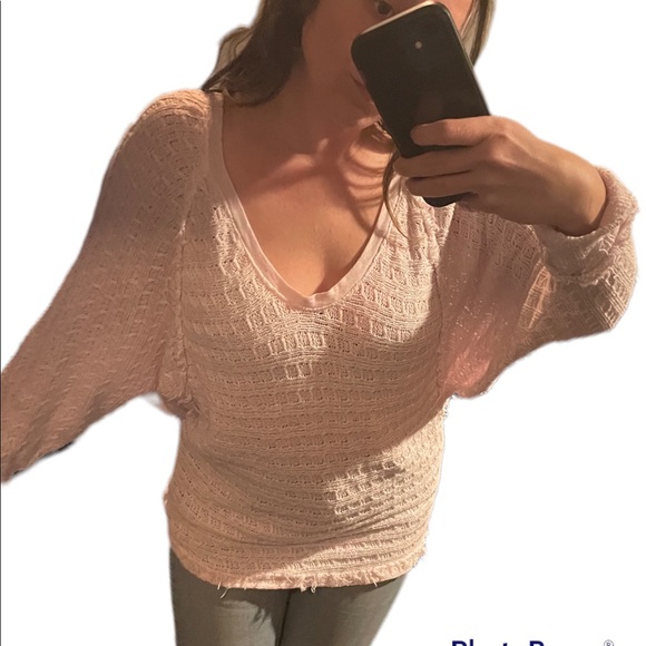 We the Free by Free People Pale Pink Blossom Sweater - Picture 10 of 13